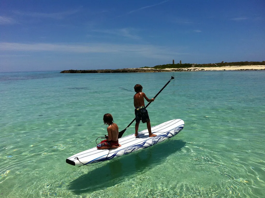 Bimini Paddle Boarding